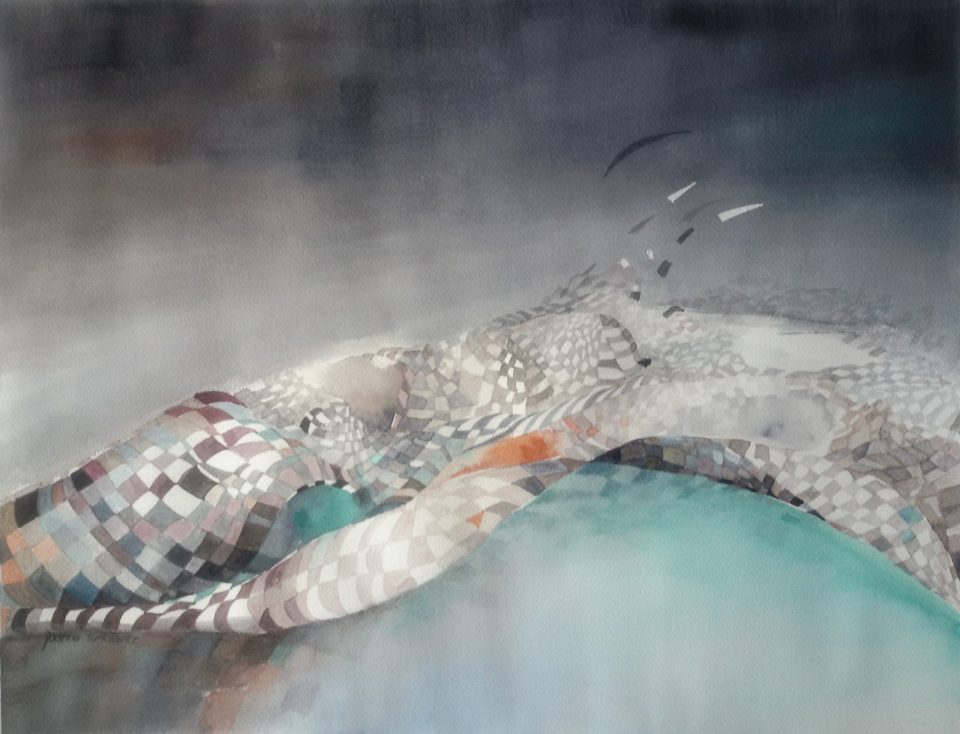 Przestrzeń 40X50cm